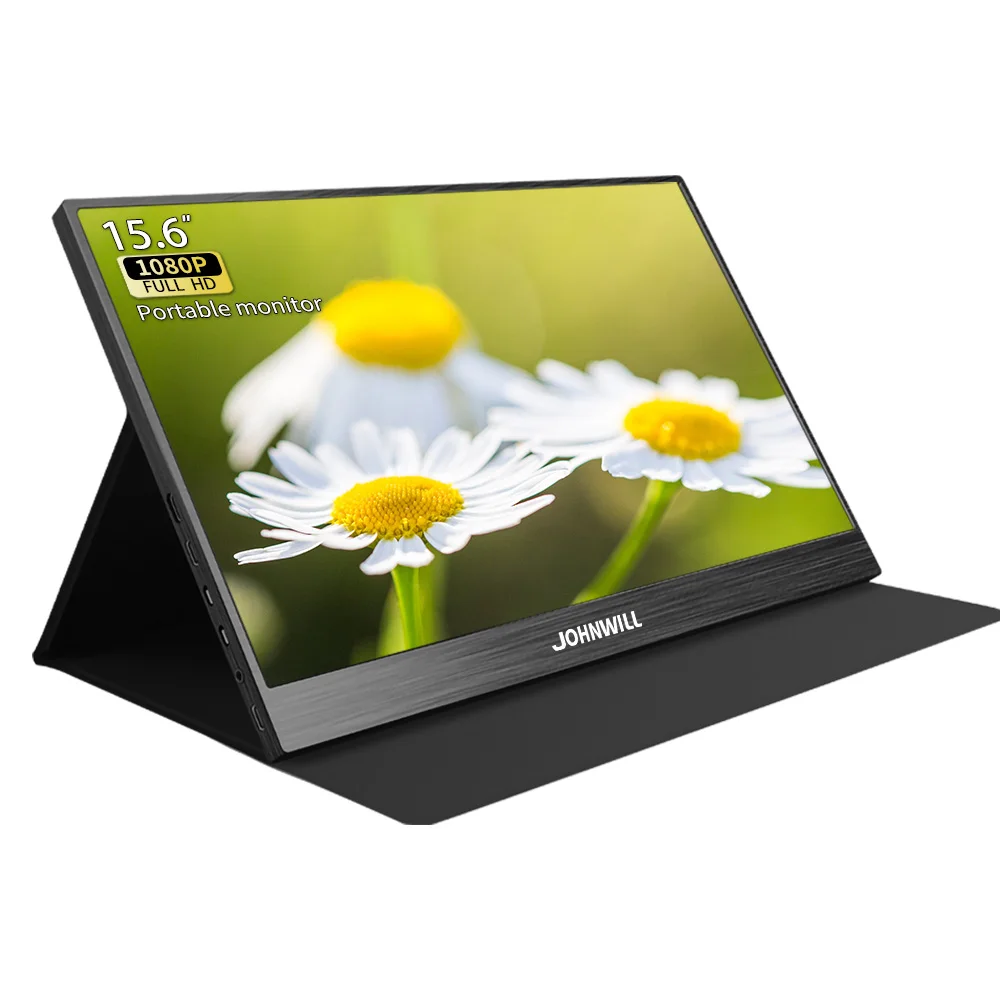 

15.6-inch Type-C HDMI 1920x1080 portable PC monitor, alloy CNC technology, suitable for notebook XBOX PS4 switch Raspberry Pi