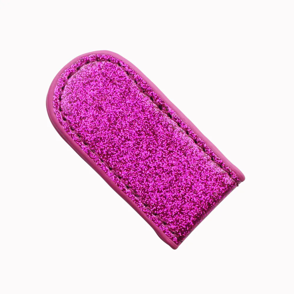 rose red hat clip PINMEI Shinny PU магнитные шапки для гольфа набор из 5 колпачков для гольфа набор зажимов отметка для мяча для гольфа Держатель Для Гольфа подарки для друга Гольфиста - Цвет: rose red hat clip