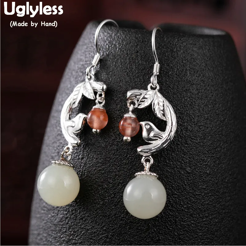 

Серьги-подвески женские из серебра 925 пробы, E1350