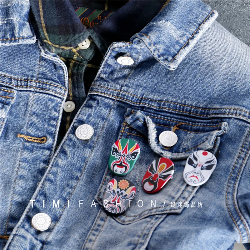 Классический дизайн Китайская Пекинская опера маски для лица стильный модный