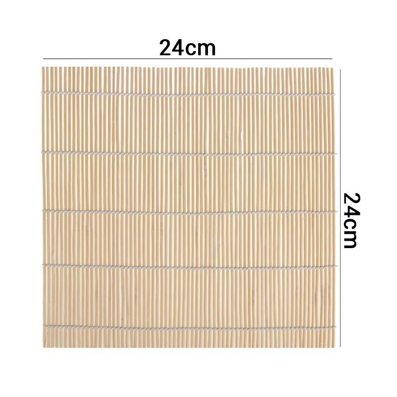 Японский прокатный ролик для суши бамбуковый DIY Коврик Рисовый ручной