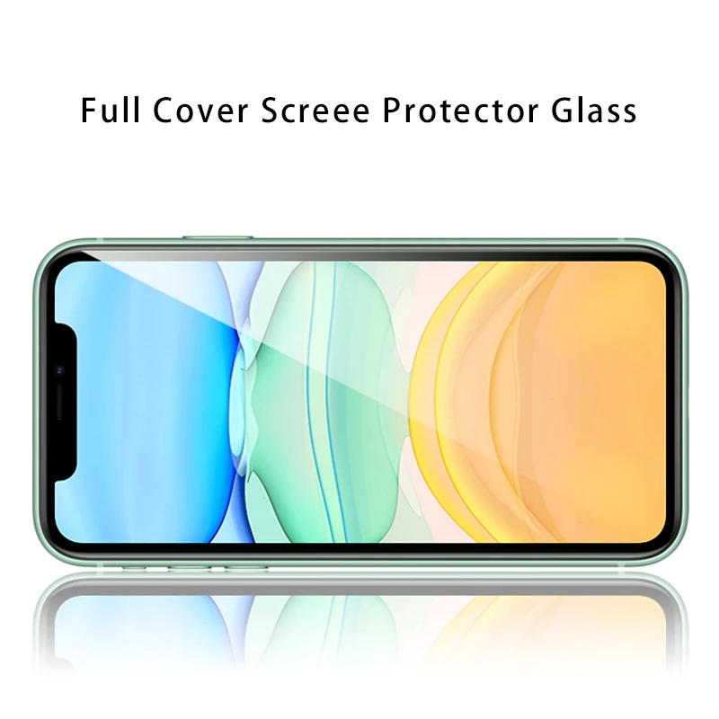 100D закругленные края полное покрытие Защитное стекло для iPhone 7 8 6 6S Plus 11 Pro защита экрана iPhone X XR XS Max 11 стекло