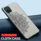 Противоударный тканевый чехол для Samsung Galaxy A12 A21s A51 A71 S20 S21 Ultra s 20 plus s20plus, мягкий силиконовый чехол для телефона, coque fundas