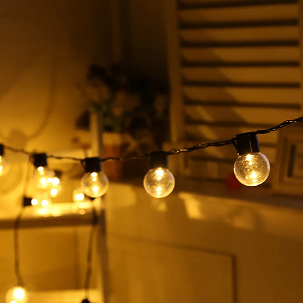 

Garden Fairy String Light Outdoor Patio Christmas Party Garland Decoration