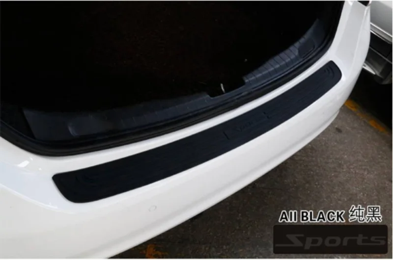 Стайлинг автомобиля силикон общего назначения задняя дверь бампер протектор