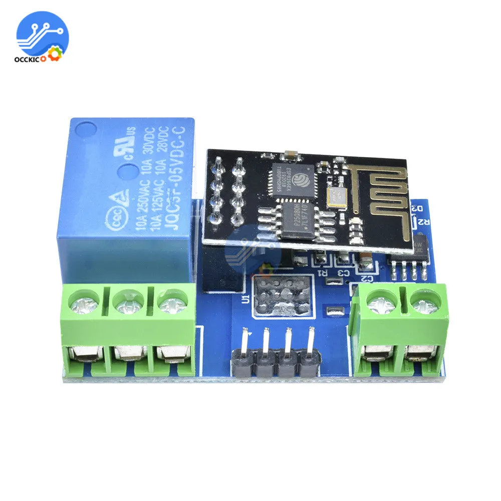 Модуль реле задержки переключения Wi Fi 5 в постоянного тока с ESP8266 стандартным