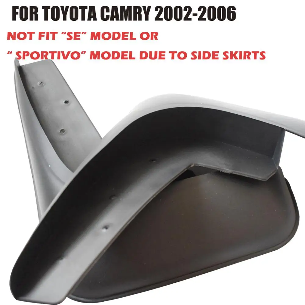 Брызговики передние и задние для Toyota Camry 2002 ~ 2006 брызговики аксессуары 2003 2004 2005