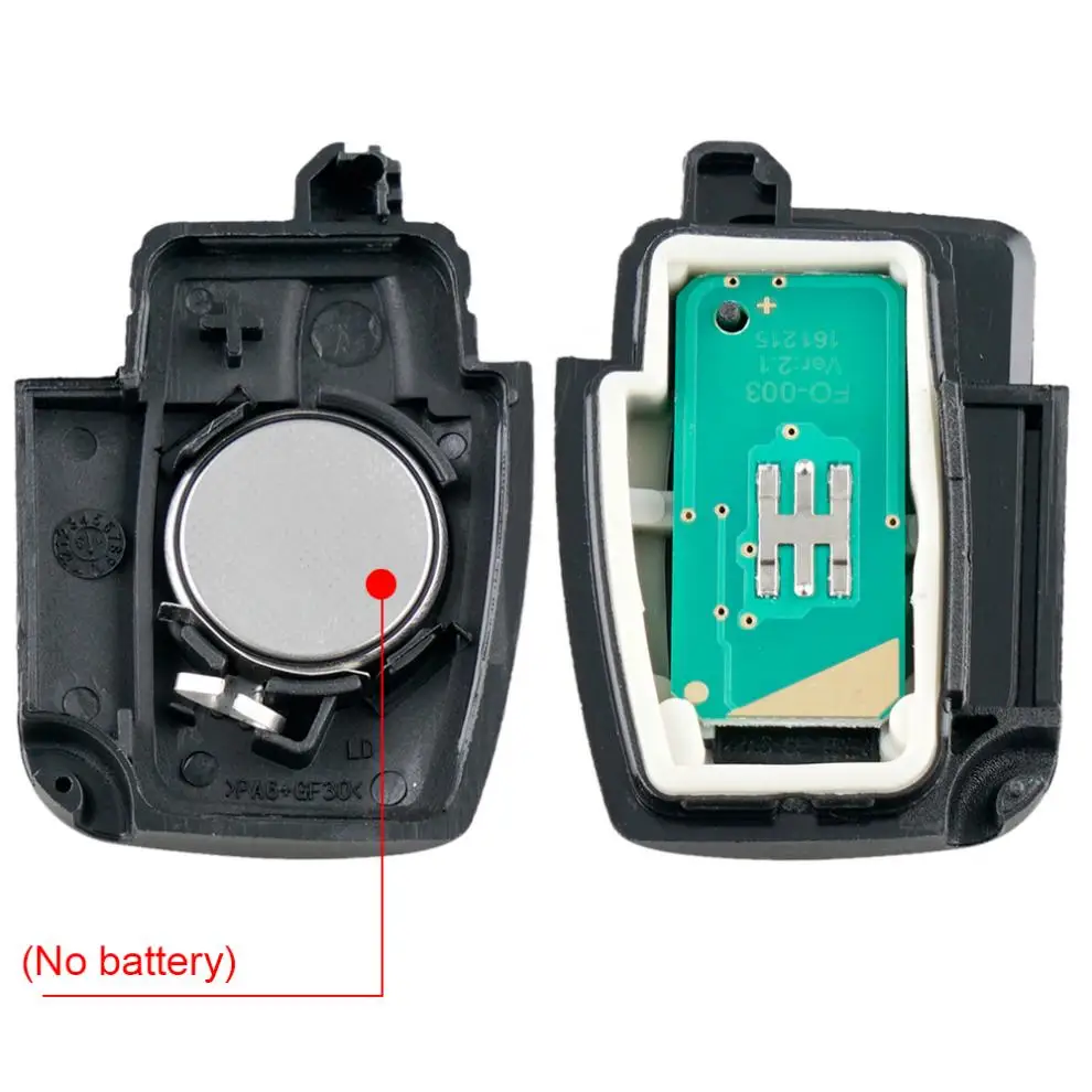 433Mhz 3 Buttons Remote Car key with 4D63 80Bit Chip and FO21 Blade Fit for Ford Monde New | Автомобили и мотоциклы