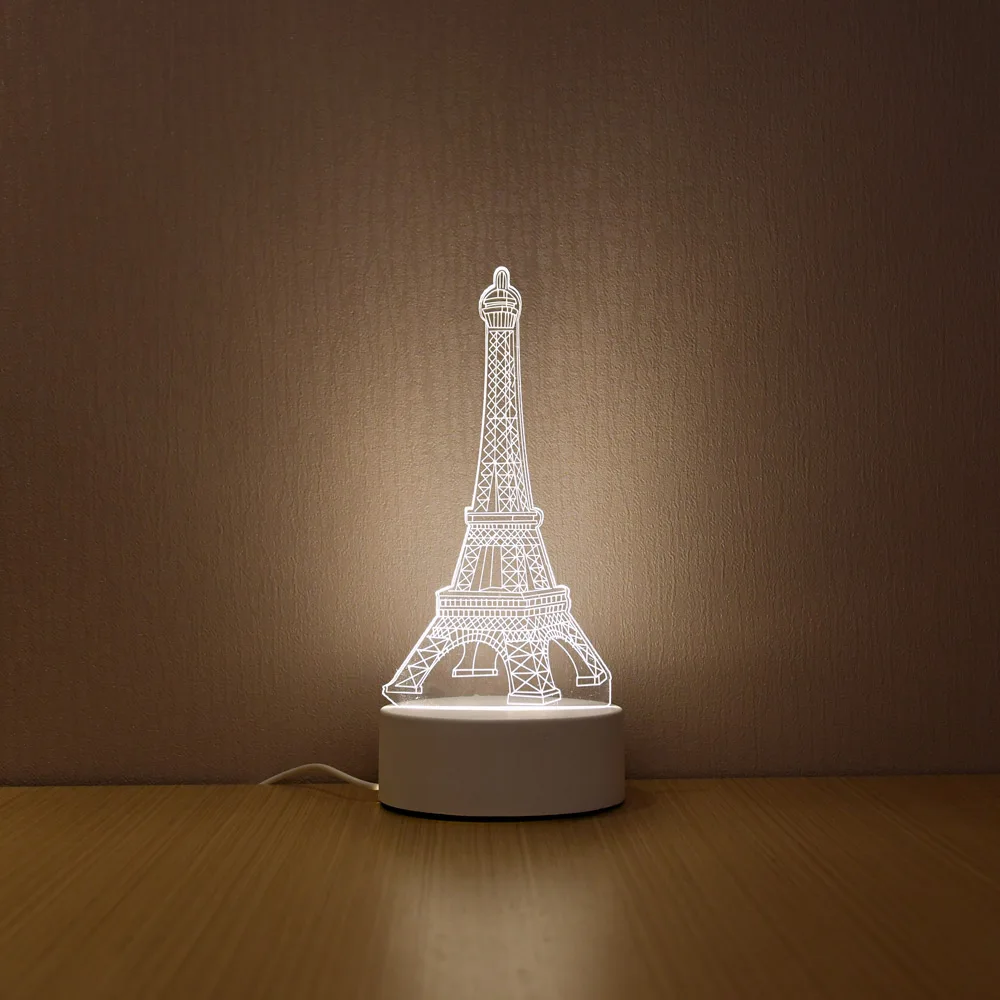 

3D LED Lamp Creative 3D LED Night Lights Novelty Illusion Night Lamp 3D Illusion Table Lamp For Home Decorative Light bedroom