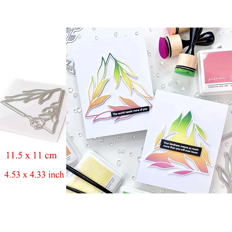 Рамка строитель ботанические треугольные режущие штампы металлические