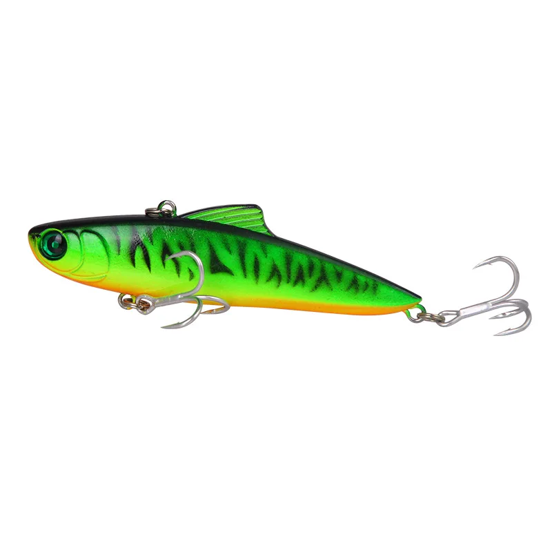 

21g 8.5cm Fishing Lure Sinking Vibration Metal Bass 3d Eyes Carp Casting River Hard Vib Fishing Bait Diving Fishing Bait Tackle
