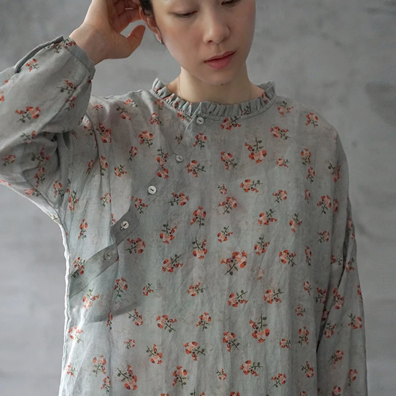 Женское модное винтажное платье с оборками и длинным рукавом 2019 Новое Осеннее