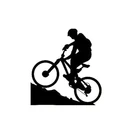 Фучжэнь бутик наклейки внешние аксессуары горный велосипед Экстремальные виды спорта велосипед мальчик автомобиль наклейка виниловая наклейка для окна бампера