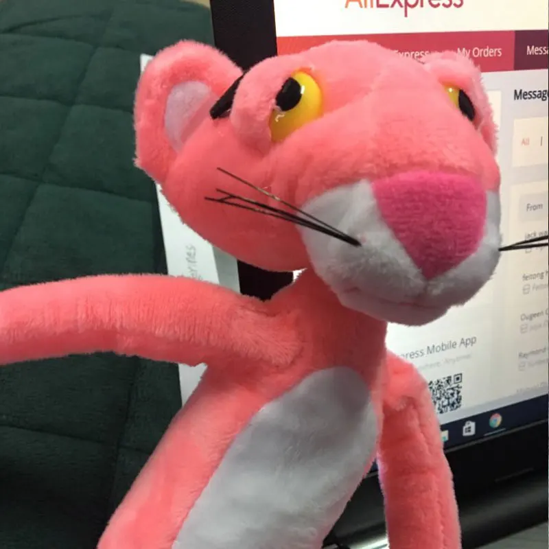 Детские игрушки игрушка милая непослушимая Розовая пантера плюшевая кукла