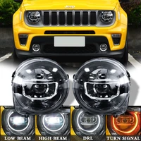 for jeep renegade 2015 2016 2017 2018 2019 2020 led headlight excellent ultra bright drl smd led angel eyes kit day light