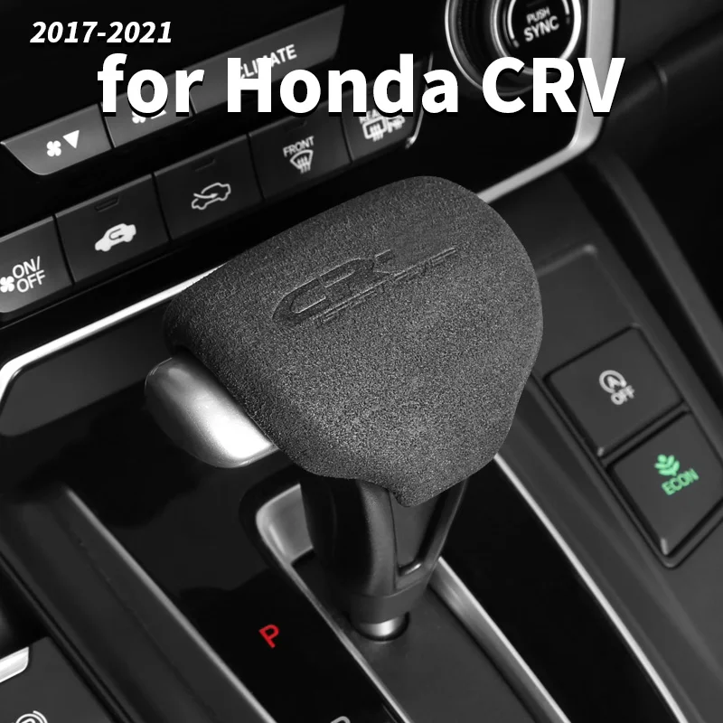 Car interior gear shift cover gear shift head cover modification decoration accessories supplies For Honda CRV  2017 18 19 2021
