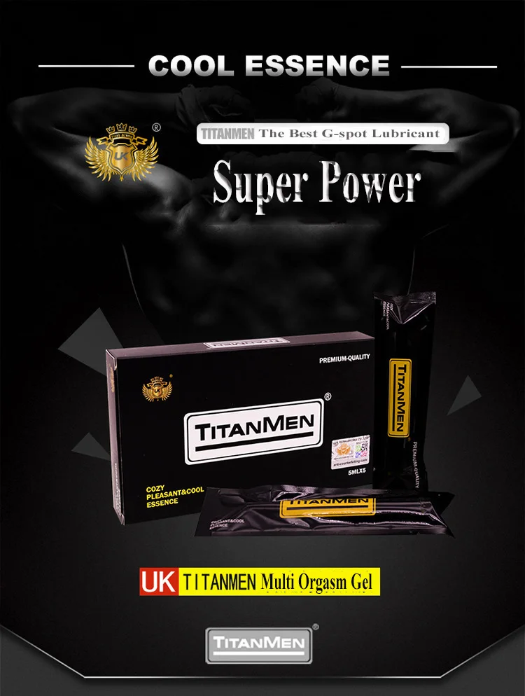 Смазка для точки G UK Titanmen смазка усиления секса масло геев анальный секс игрушки