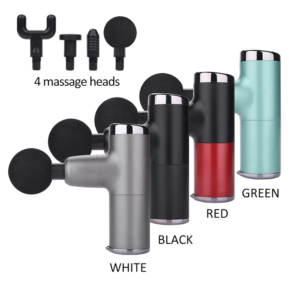 

Mini MINI Massage Gun Shoulders Knees Relief The Pain 4 Colors Type-C Recharge Plastic Electric Massager Muscles Beauty Health