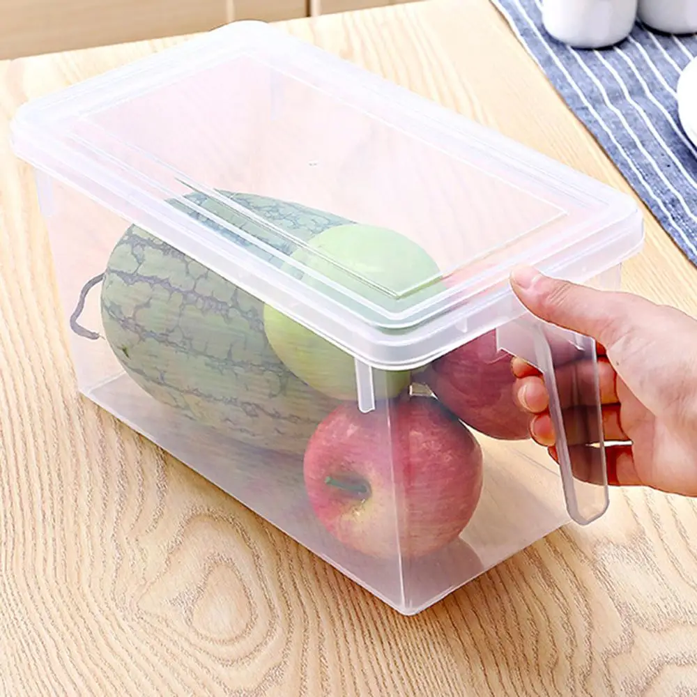 Кухня прозрачный полипропиленовая коробка для хранения зерна контейнер фасоли