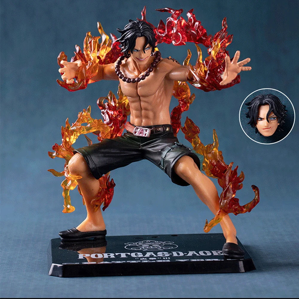 

GUCHABEL Аниме One Piece Portgas D. Ace фигурка три тысячи мира самурайский меч ророноа Зоро модель Flame Vinsmoke Sanji