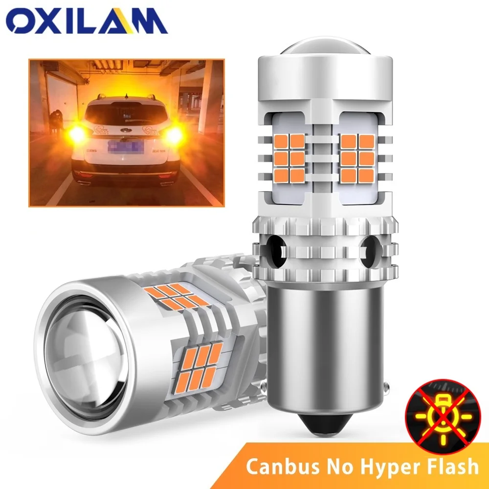 2 шт. 1156 BA15S P21W LED BAU15S PY21W автомобильная светодиодная лампа указателя поворота 7506 7507