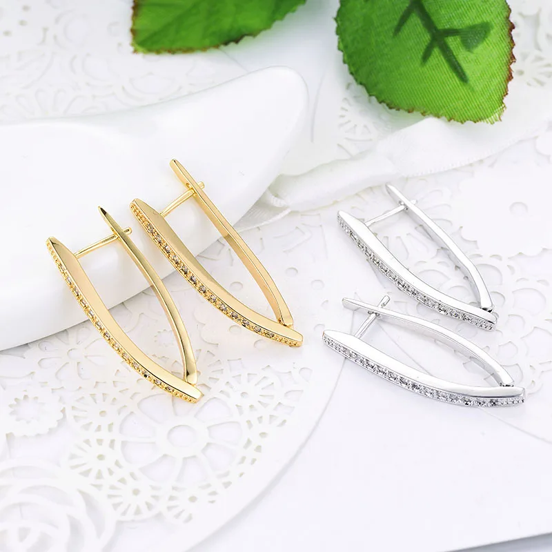 Женское украшение V образной формы MAIKALE новое модное роскошное с