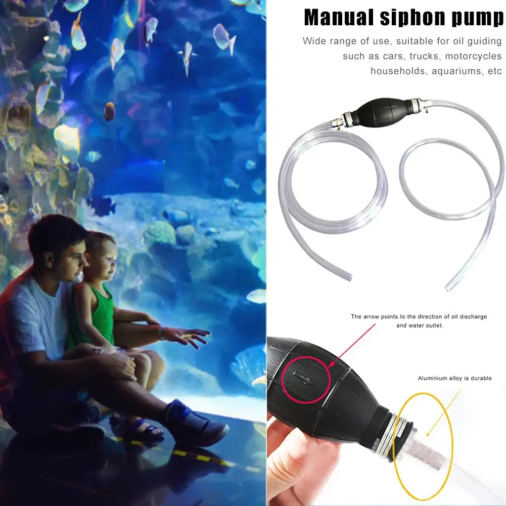 Обратный клапан автомобильный сифонный шланг ручная перекачка топливной трубки