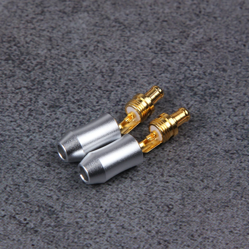 New DIY Beryllium Copper Audio Jack MMCX IM A2DC 2PIN IE80 IE40 PlugHiFi Earphone Pin Frosted Shell Wire Connector Line Adapter |