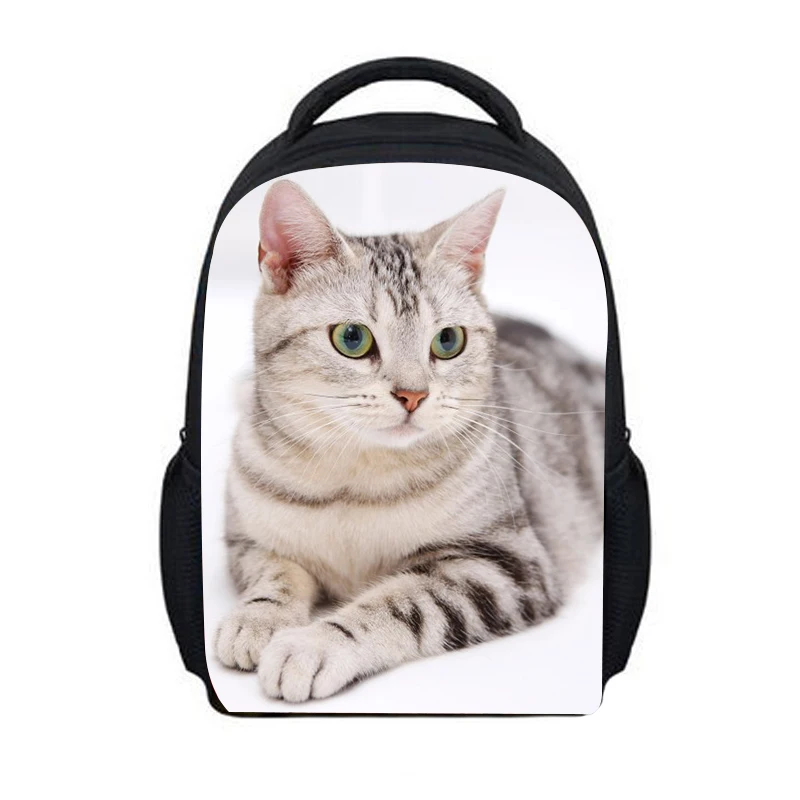 2020 New Custom Picture Knapsack Custom Color Pet Picture Photo Printing Student School Bag Zipper Backpack Boy Girl Pet Lovers