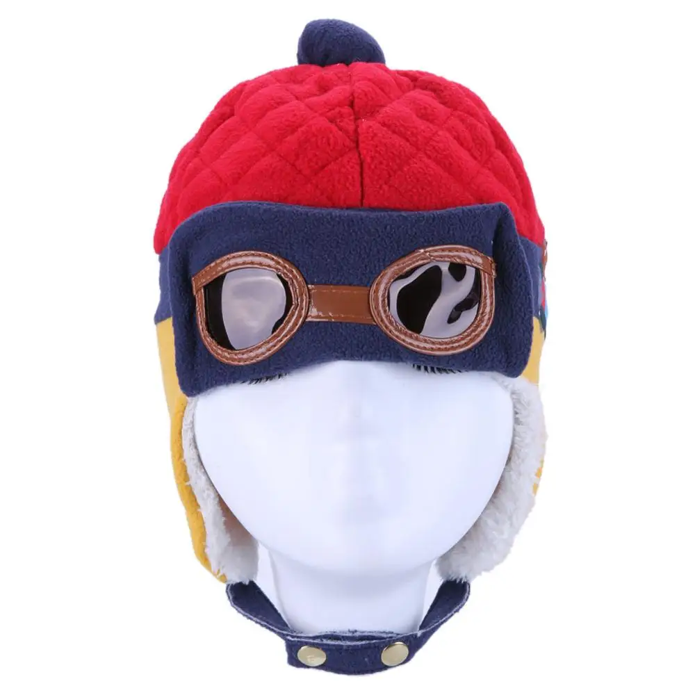 Детская зимняя теплая шапка, Шапка-бини Skullies с обезьяной, вязаные шапки с ушками, реквизит для фотосессии новорожденных, детские шапки, одежда для малышей - Цвет: 3
