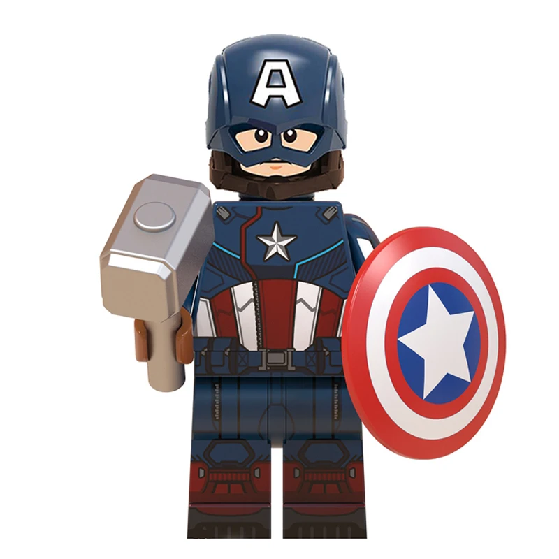 WM757 Avengers Doctor Strange Thor Ant Man Scarlet Witch Iron Man Captain Marvel War Machine Building Blocks Toys for Children WM6063 - Цвет: WM757