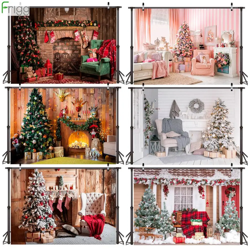 Рождественские фоны рождественские украшения для дома Navidad 2019 подарки Noel Декор