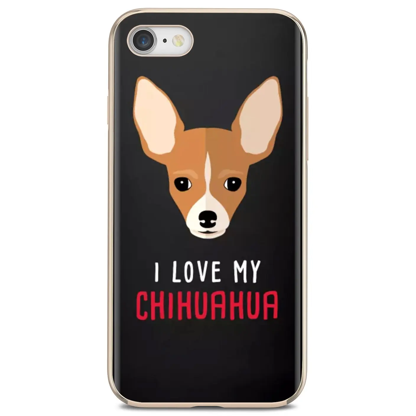 Силиконовый чехол для Samsung Galaxy J1 J2 J3 J4 J5 J6 J7 J8 Plus 2018 Prime 2015 2016 2017 дизайн I Love My Chihuahua Dog