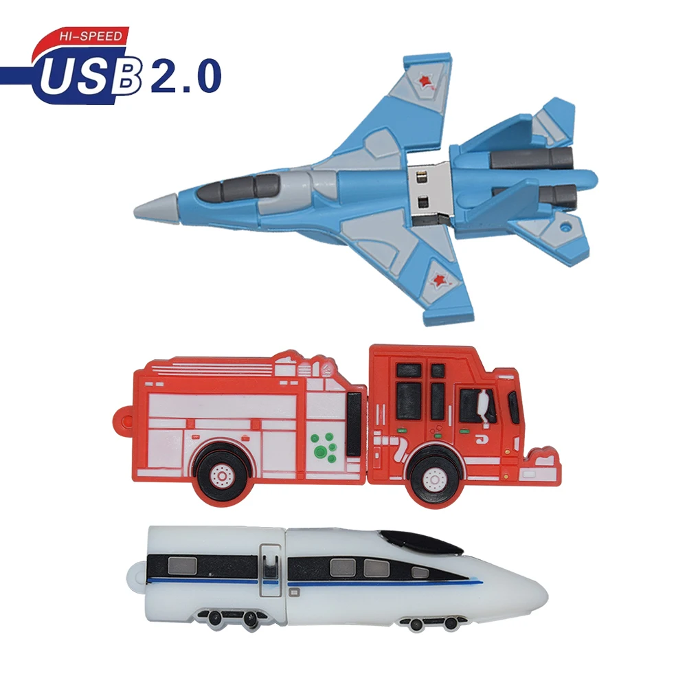 Прохладный Самолет автомобиль поезд Usb 2 0 флеш накопитель 32 Гб оперативной памяти