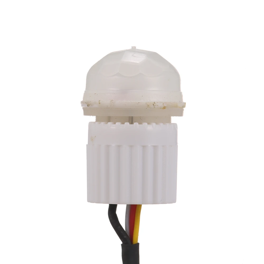 AC 220V Human Body Motion Induction PIR Infrared Sensor Switch Movement Detector Intelligent Automatic Light Time Delay | Безопасность и