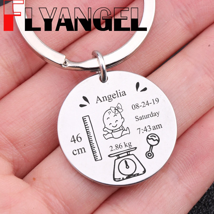 FLYANGEL Baby брелок заказной новый ребенок данных статистики моды мешок очарование
