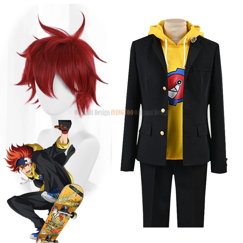 

2021 костюмы аниме SK Reki, парики для косплея SK The Infinity Reki для мужчин и женщин, толстовки, куртки, брюки, карнавальный костюм на Хэллоуин