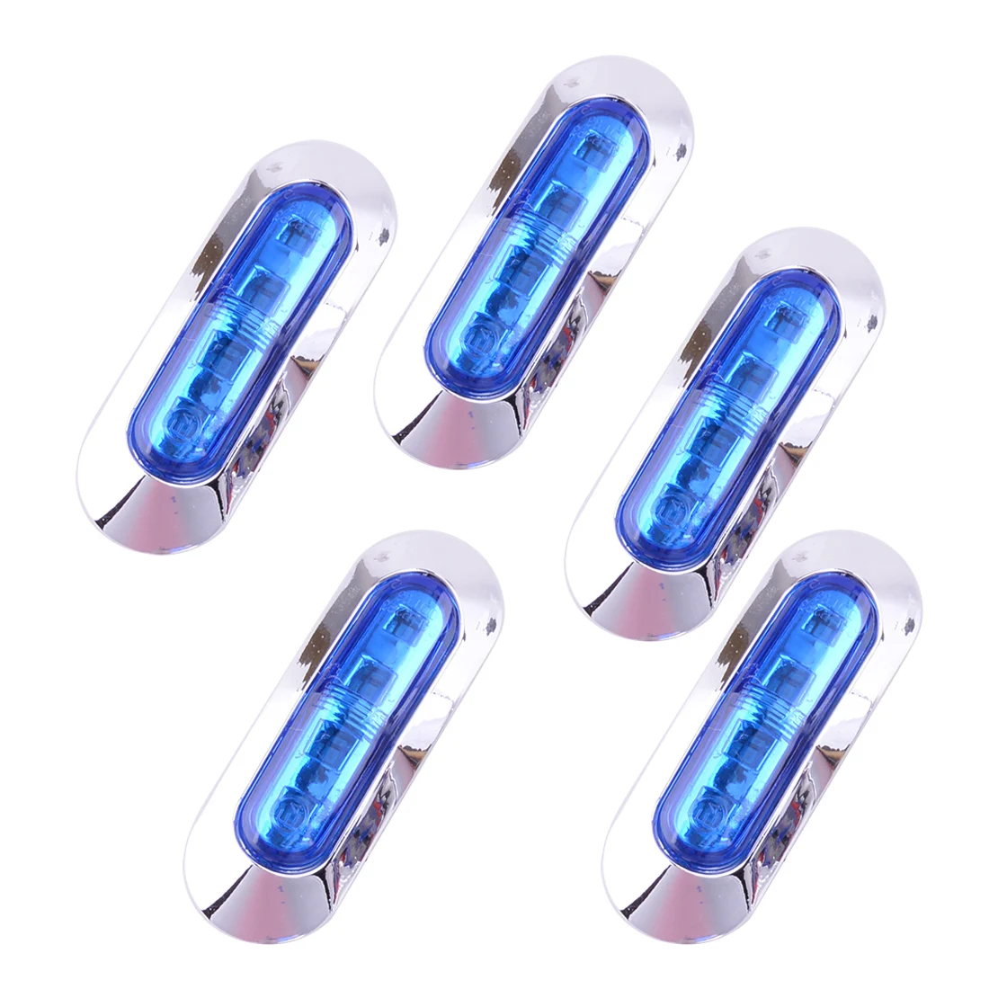 

5Pcs Universal Car Side Indicator Light LED Marker Turning Lamp for Truck Boat Trailer Clearance Accessories 12V-24V