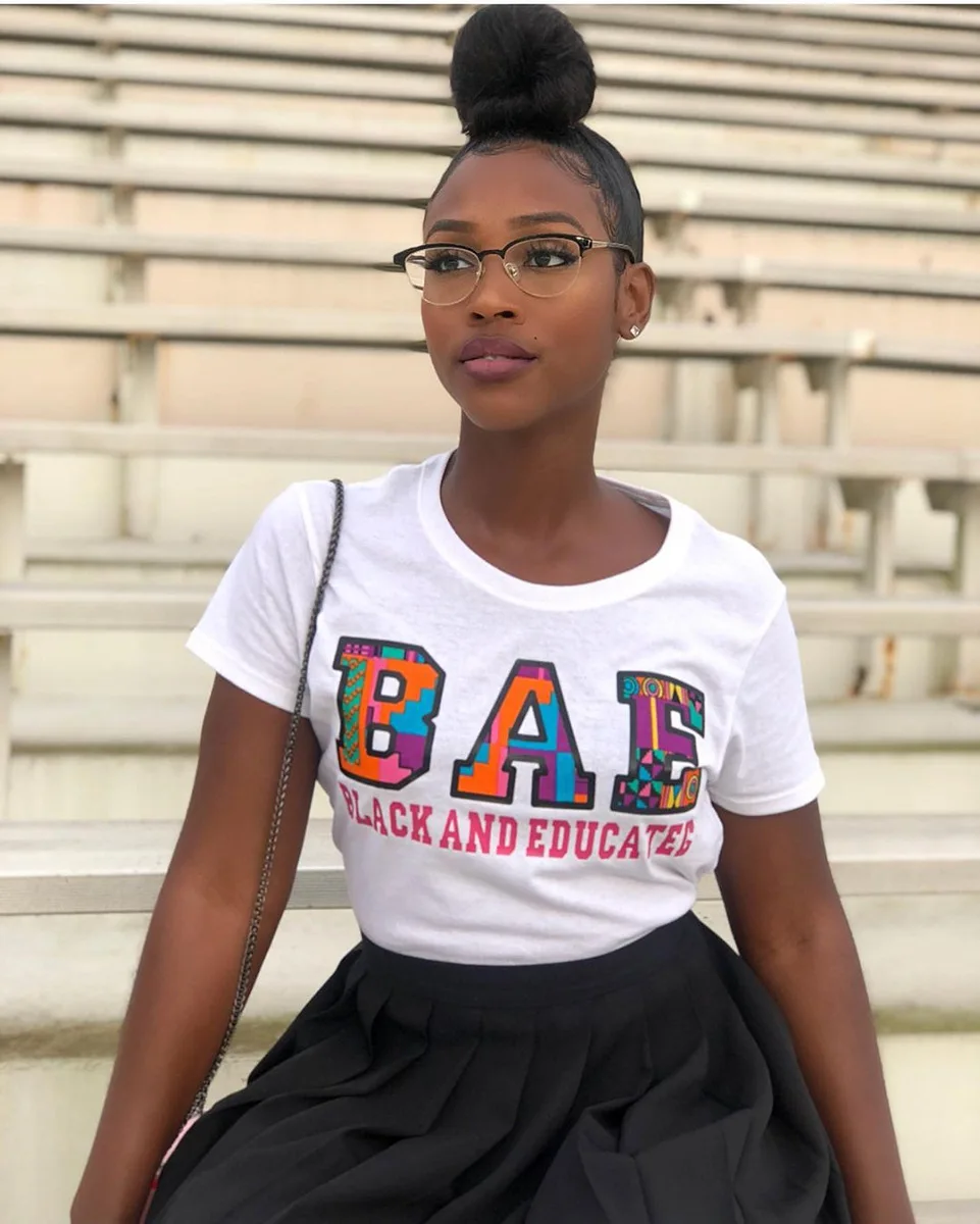 

Women's 2021 summer new letter print round neck short-sleeved loose T-shirt