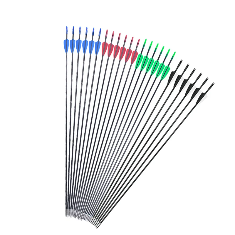 Тренировочные стрелы с прочным металлическим наконечником для взрослых и