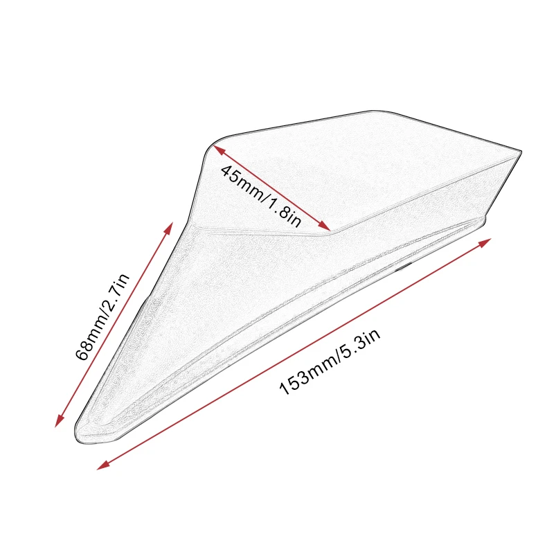 2 шт./компл. набор динамических крылышков для мотоцикла скутера 4 вида цветов Honda