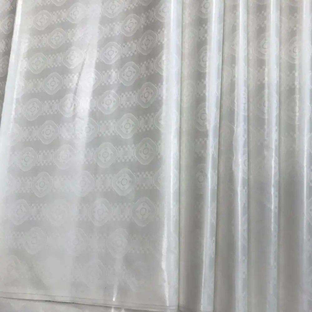 5yards 2020 High Quality Bazin Riche Lace Basin Fabric Senegal Nigerian 100%Cotton Guinea Brocade Fabrics | Дом и сад