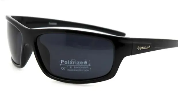 C1 bright black TAGION, мужские спортивные солнцезащитные очки, поляризационные, уф400, уличные очки, линзы для вождения, черные очки без коробки, TG5104 - Цвет линз: C1 bright black