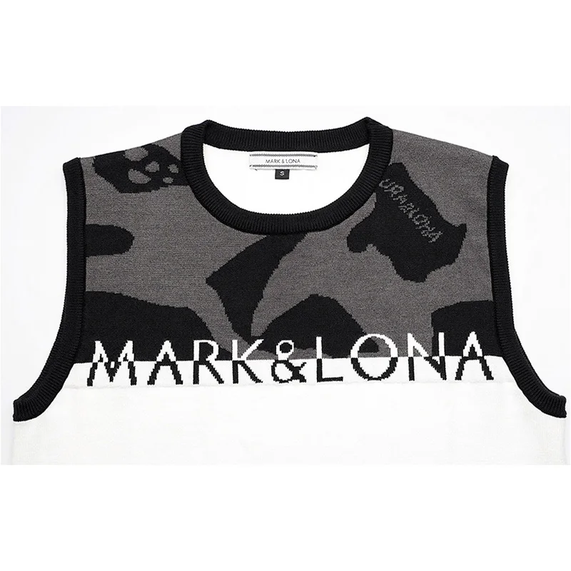 Новинка Осень-зима 2021 мужской спортивный жилет без рукавов MARK & LONA Повседневный