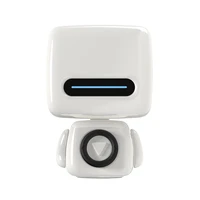 3life portable robot speaker bluetooth mini audio wireless selfie remote control hands free calling with mic for mobile phone