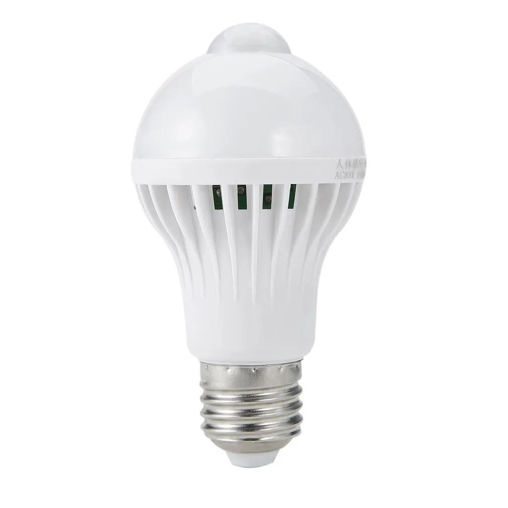 E27/B22 LED PIR датчик движения лампа 5 Вт/7 Вт/9 Вт Супер яркость инфракрасный
