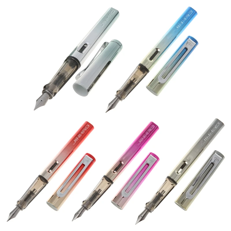 Jinhao 599 A модная перьевая ручка бизнес студент дополнительный тонкий наконечник