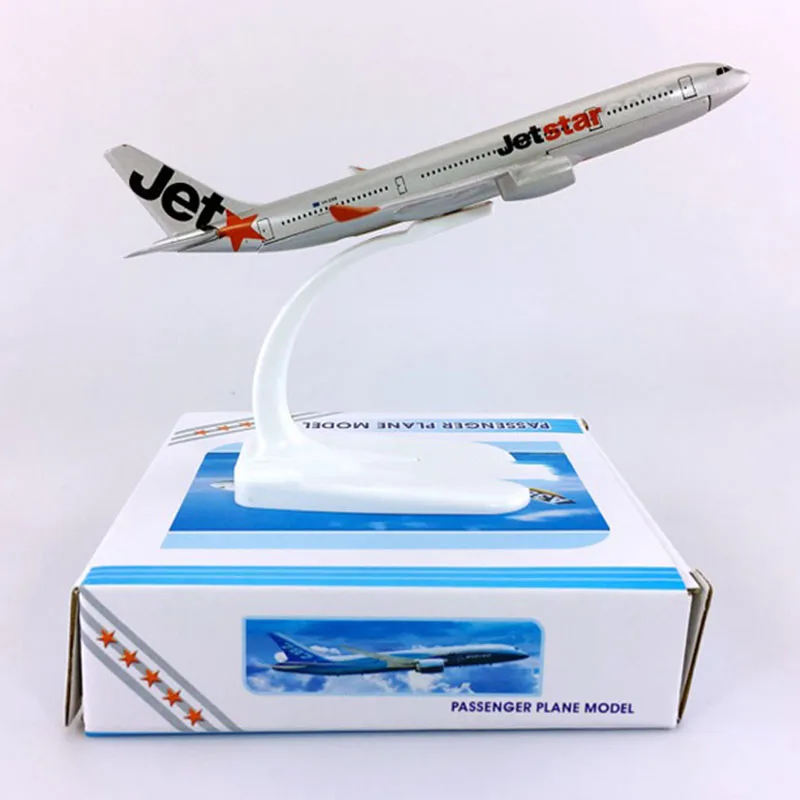 16 см 1:400 Airbus A330-200 модель JETSTAR авиакомпания с базовым сплавом самолет коллекционные игрушки для показа коллекция моделей