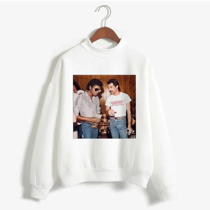 Новый Меркьюри и в стиле Майкла Джексона Женский пуловер Радужный Флаг ЛГБТ Hipster