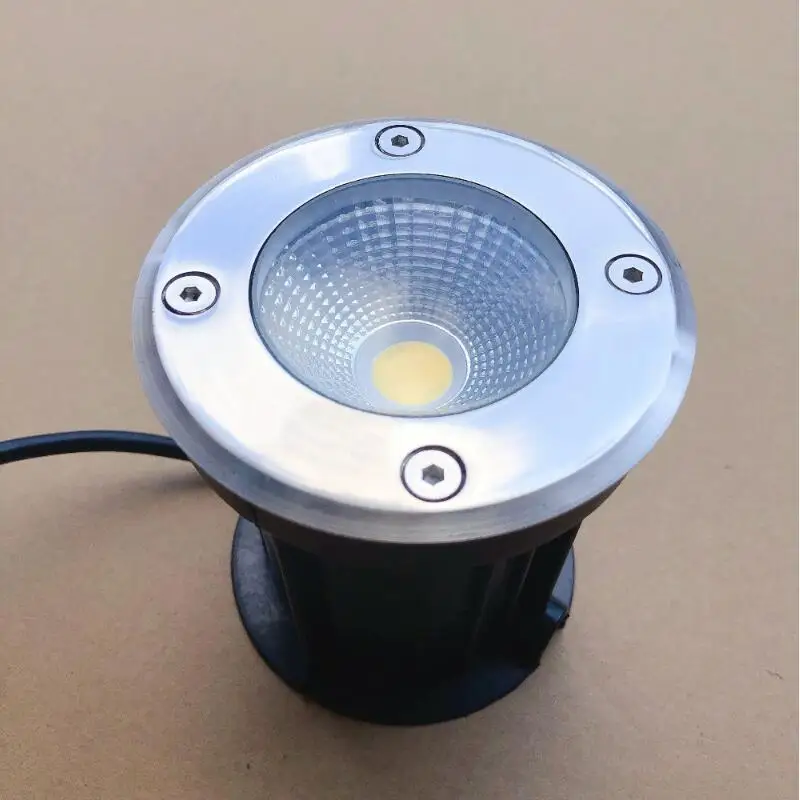 Светодиодный светильник подземный с регулируемой яркостью 85-265 в 12 пост. Тока |